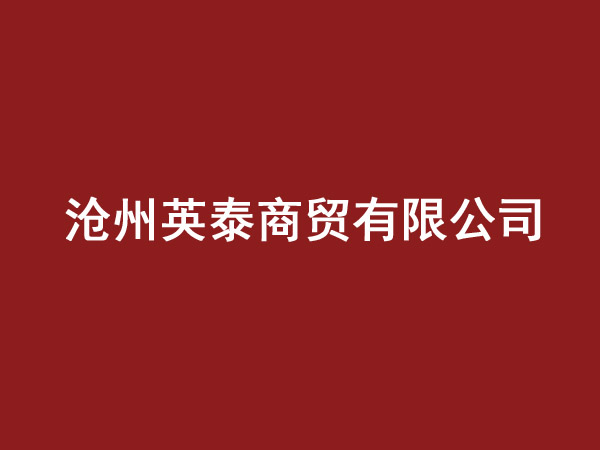 沧州英泰商贸有限公司
